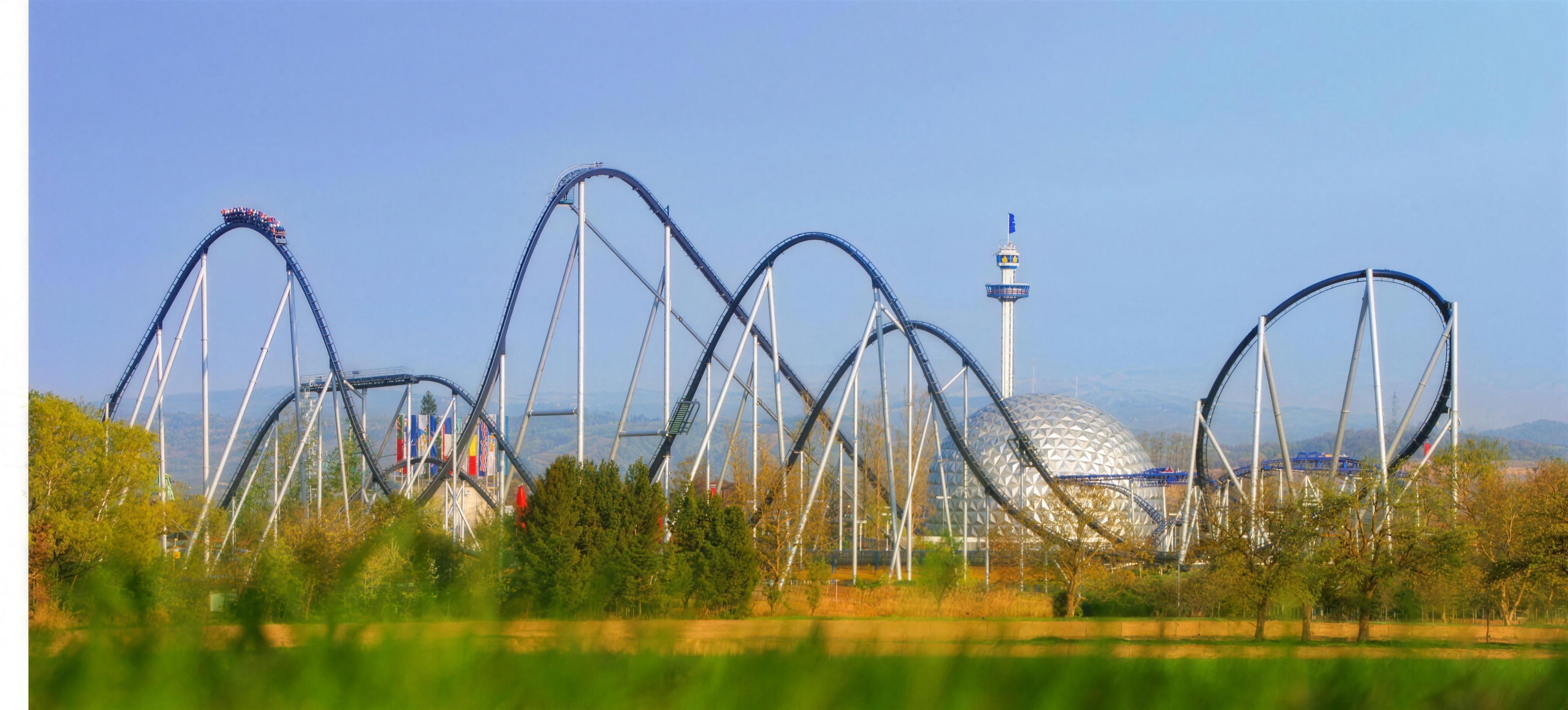 Panoramablick über den Europa-Park